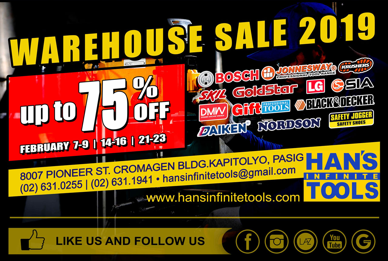 Warehouse Sale 2019